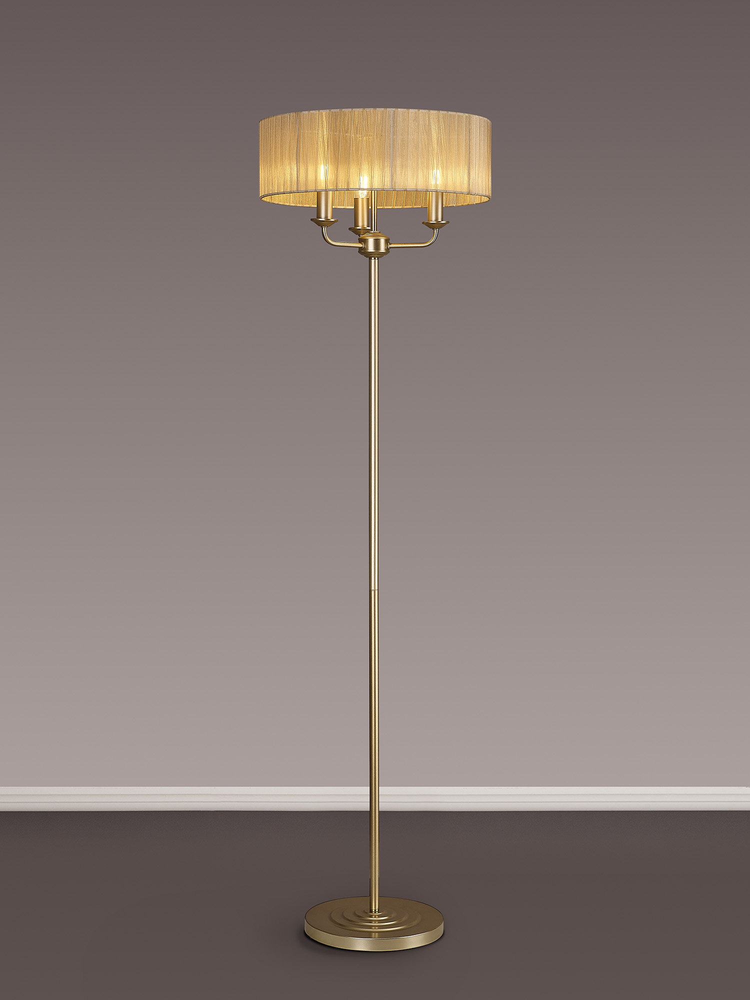 Banyan CG SB Floor Lamps Deco Shaded Floor Lamps